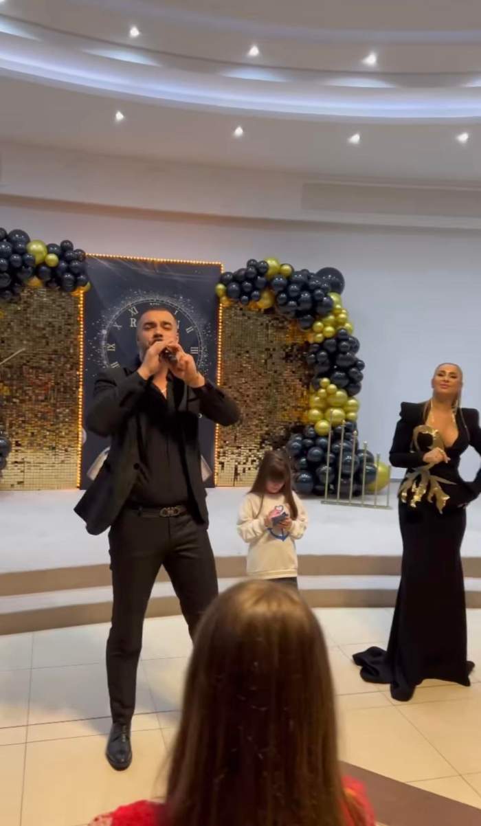 Anamaria Prodan a petrecut de Revelion alături de Culiță Sterp. Impresara și artistul, distracție de zile mari / FOTO