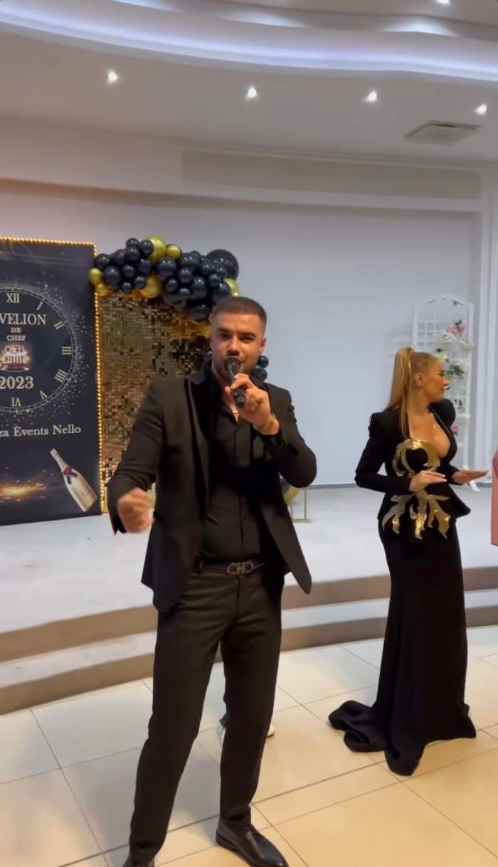 Anamaria Prodan a petrecut de Revelion alături de Culiță Sterp. Impresara și artistul, distracție de zile mari / FOTO