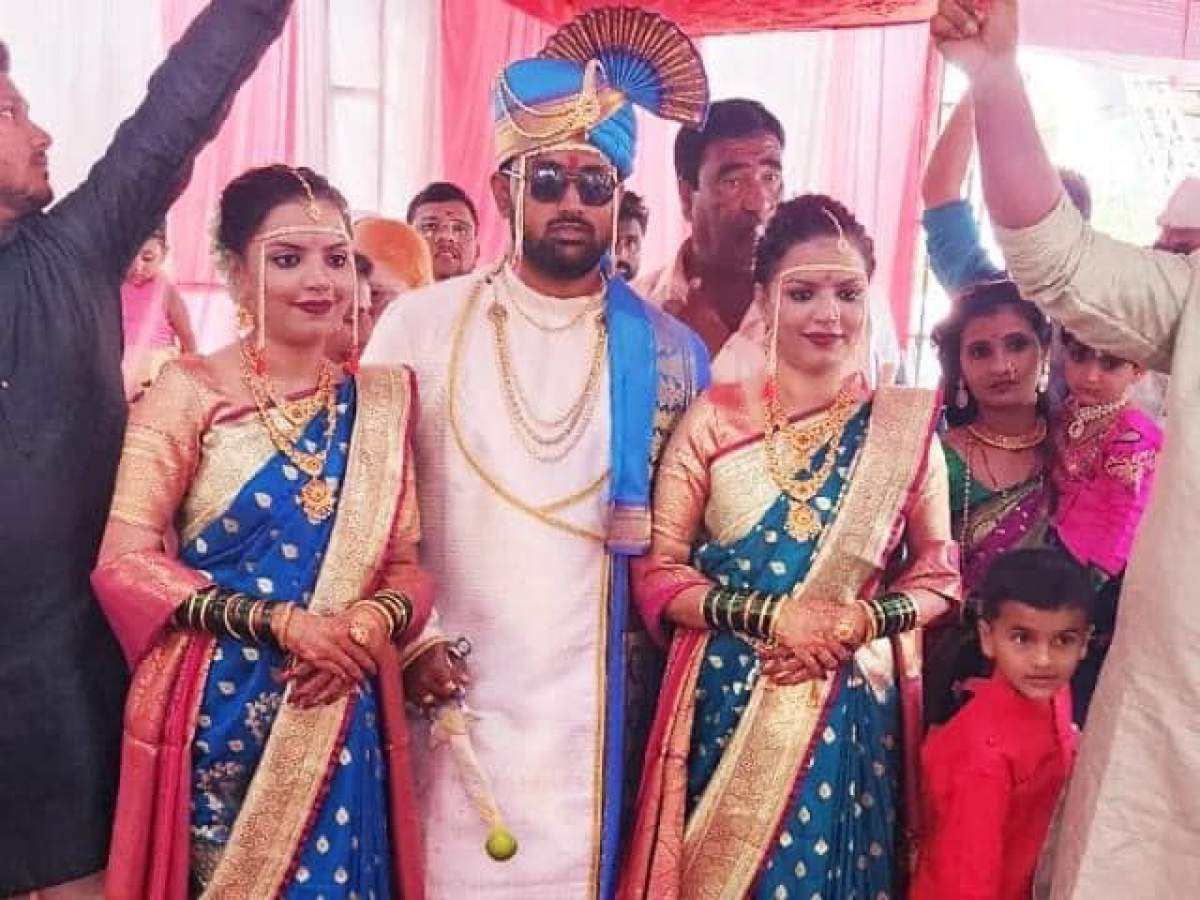 Două surori s-au căsătorit cu același bărbat, în India