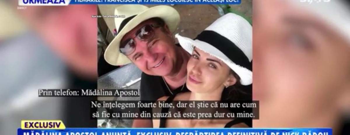 Mădălina Apostol anunță despărțirea definitivă de Nick Rădoi! Declarații exclusive la Antena Stars: "Nu am simțit să formez un cuplu”