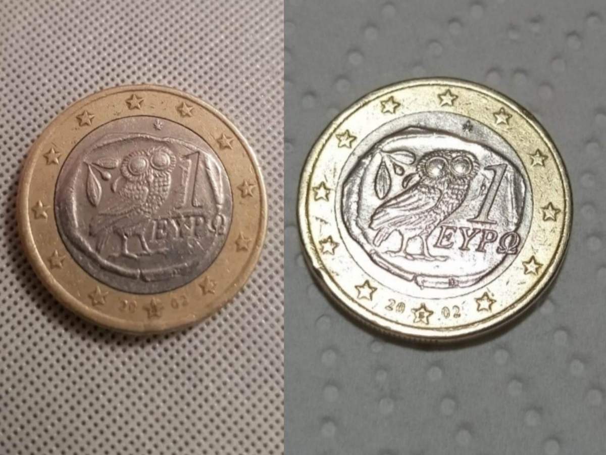 O monedă de 1 euro cu detalii speciale se vinde cu peste 12.000 lei pe OLX. Monedă de 1 euro