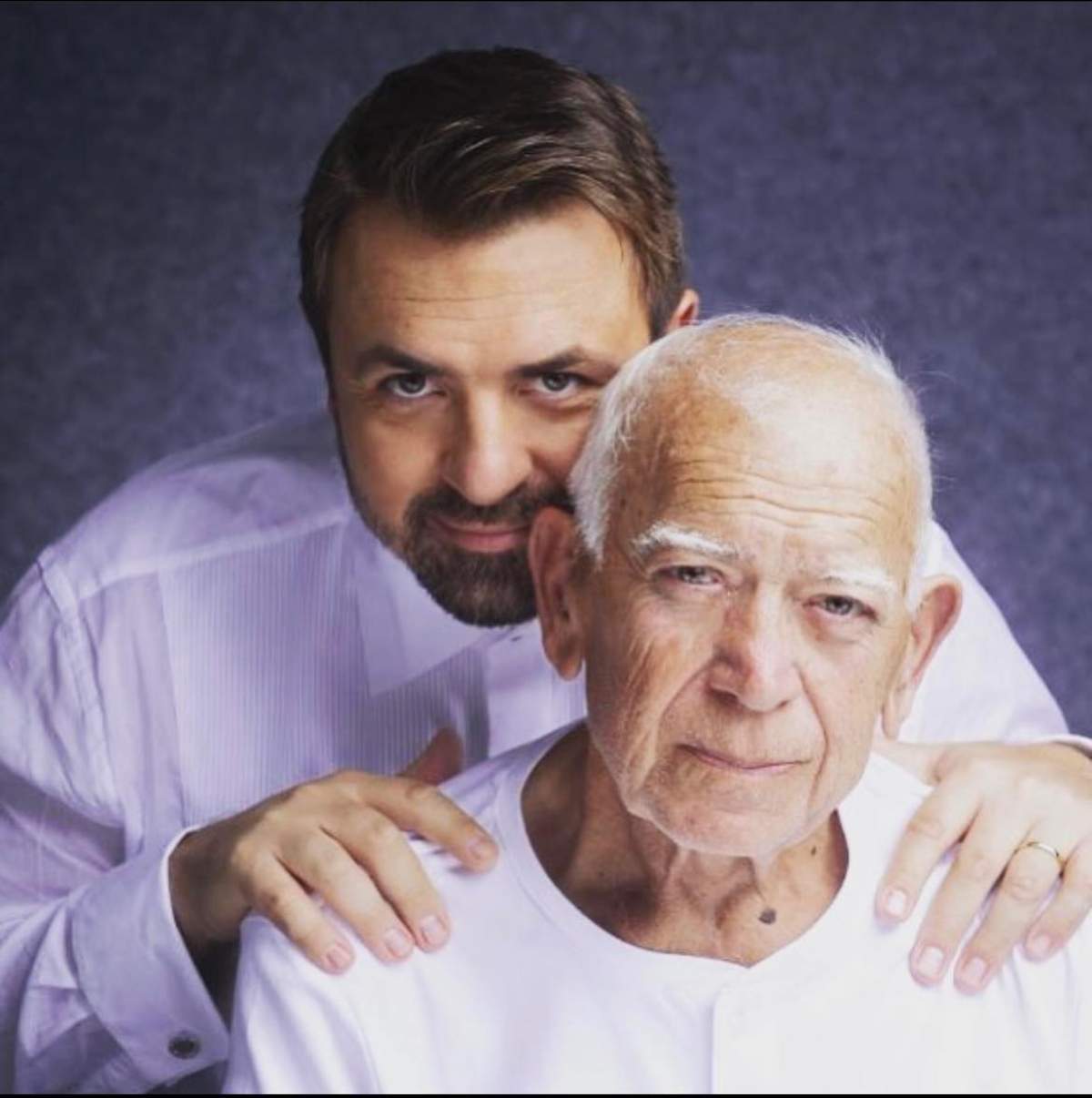 Horia Brenciu, imagine rară alături de regretatul său tată Horia Brenciu, imagine rară alături de regretatul său tată