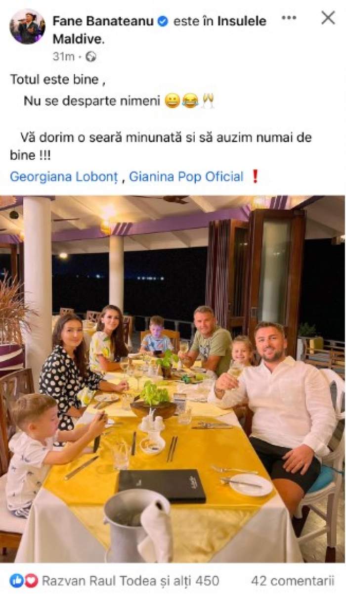 „Nu se desparte nimeni”. Georgiana Lobonț și Rareș Ciciovan s-au răzgândit? Postarea care schimbă tot / FOTO