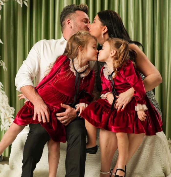 gabriela cristea si familia ei