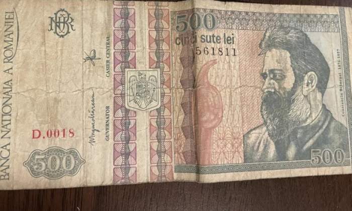 Bancnota 500 lei