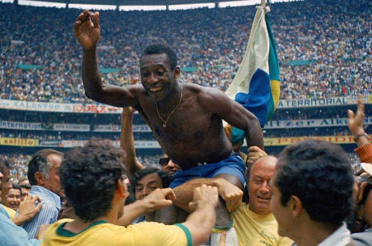 Pelé, după o victorie