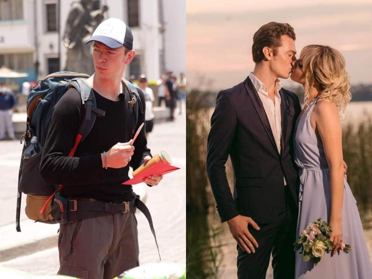 Bianca Gavrilă este soția lui Jean cu care are o fetiță. Jean și Bianca Gavril.