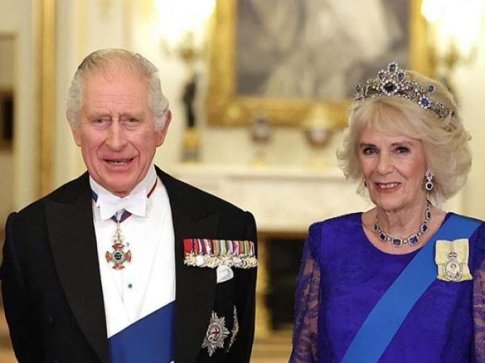 Regele Charles al III-lea și soția lui, Camilla