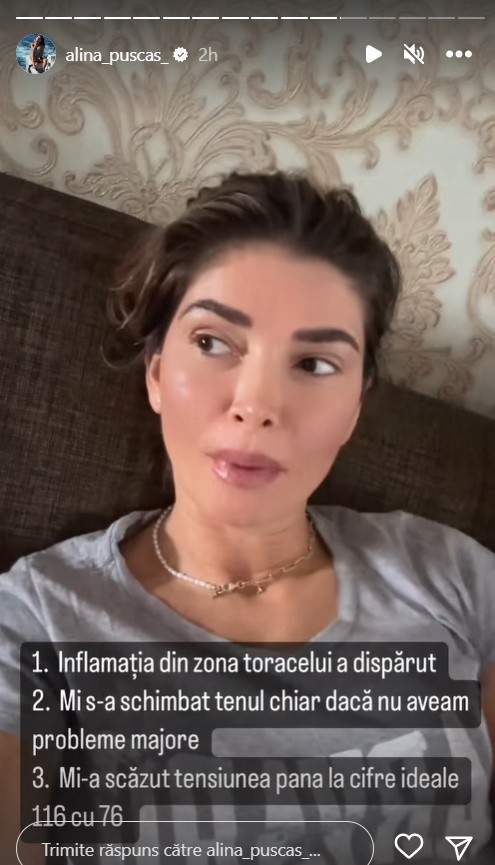 Alina Pușcaș n-a mâncat nimic și a băut doar apă timp de trei zile. Prezentatoarea este mândră de realizarea ei: „Super fericită!”