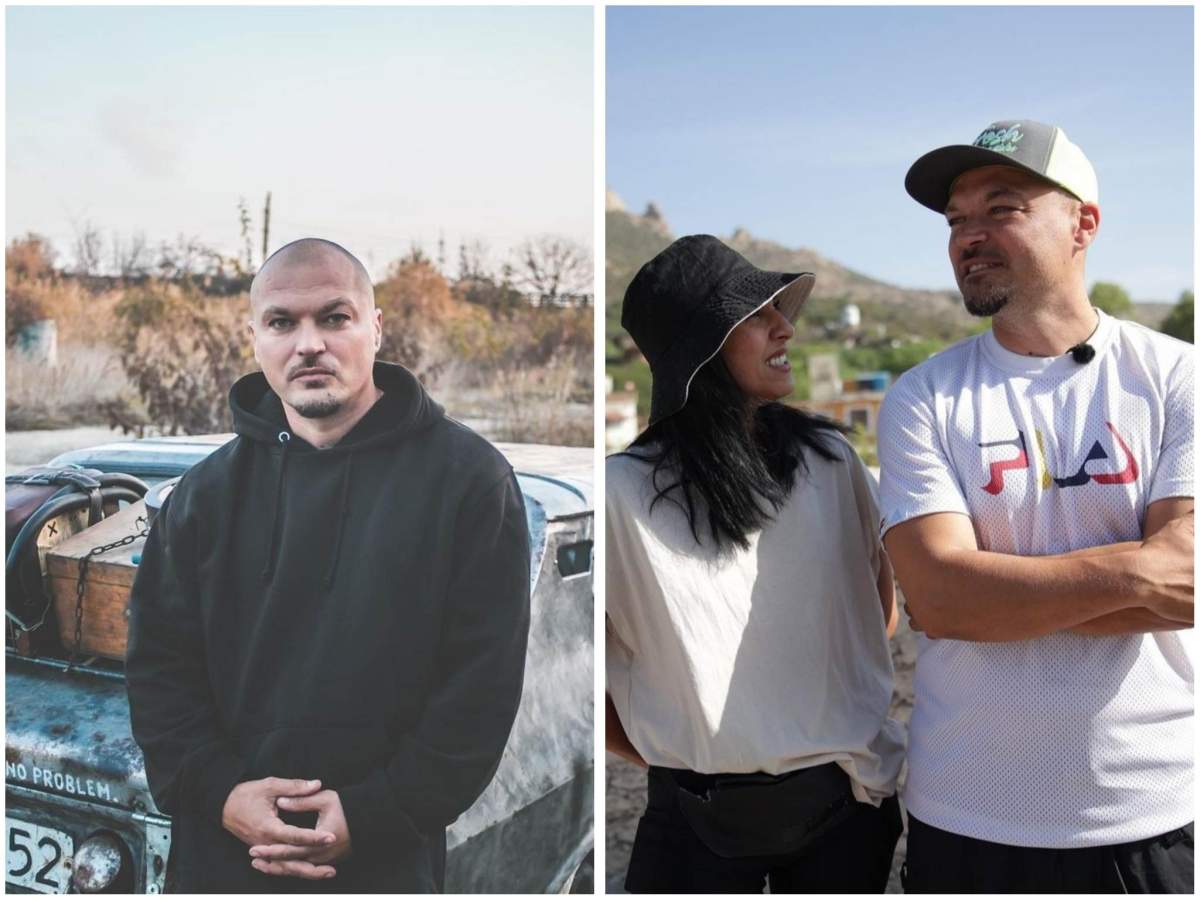 Numele real al lui Puya este Dragoș și puțini știu asta. Puya și soția lui la America Express