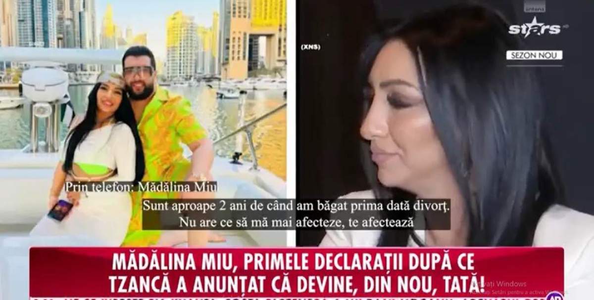 Mădălina Miu, declarații în exclusivitate pentru Antena Stars Mădălina Miu la Antena Stars