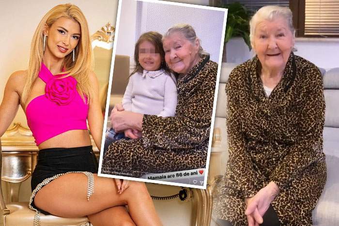 Andreea Bălan, imagini emoționante cu bunica ei. Femeia care a crescut-o pe vedetă are 86 de ani: „Te iubim” / FOTO