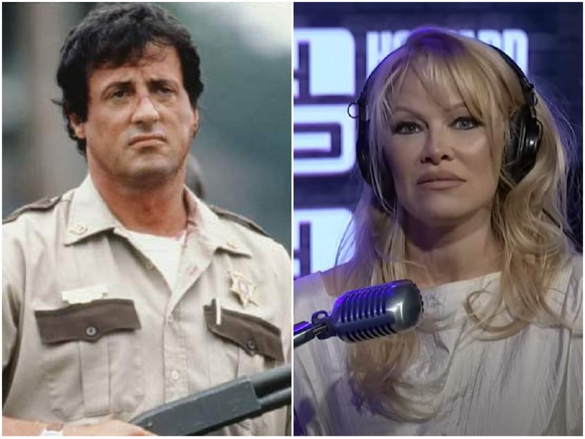 Colaj cu Sylvester Stallone și Pamela Anderson