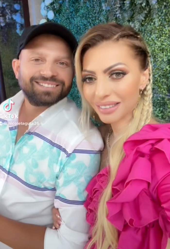 nicoleta guta selfie cu sotul ei
