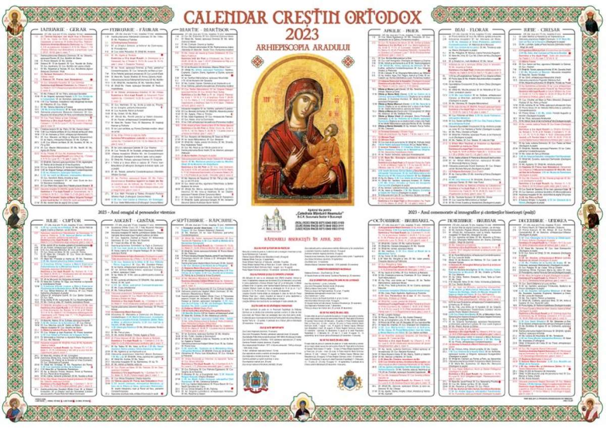 Calendar ortodox