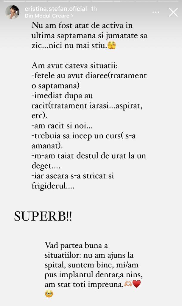 Problemele se țin lanț de soția lui Denis Ștefan. Ce a pățit partenera lui, Cristina: "Am avut câteva situații…”