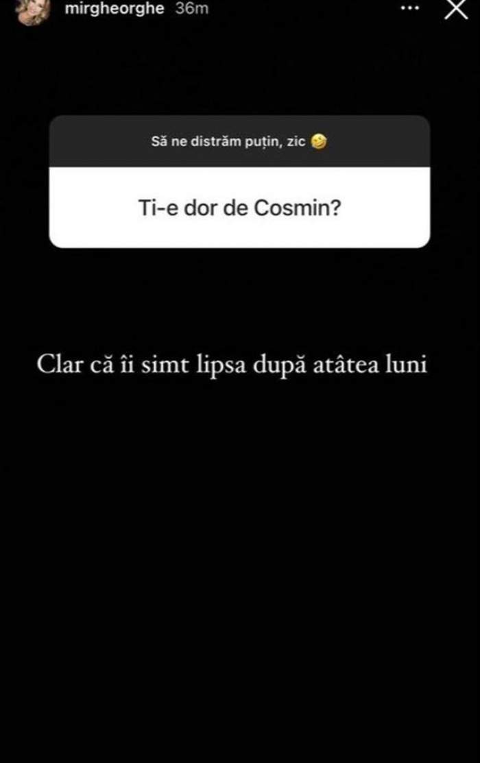 "Îi simt lipsa”. Miruna de la Mireasa, ultimele detalii despre despărțirea de Cosmin. Cei doi s-au separat după o lună de căsnicie