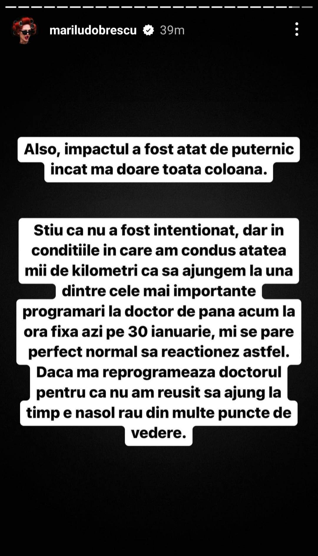 Marilu Dobrescu, implicată într-un accident rutier. Influencerița a izbucnit în lacrimi: „Pur și simplu înnebunesc” / VIDEO