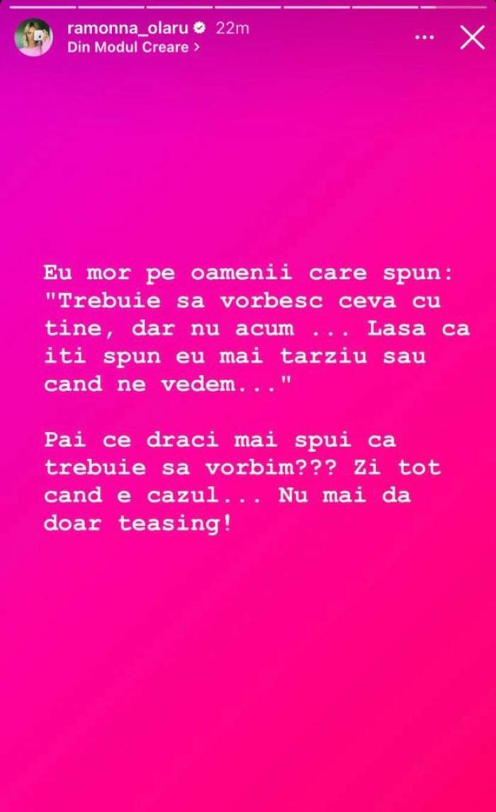 Ce o scoate din sărite pe Ramona Olaru. Asistenta TV a răbufnit: "Eu mor pe oamenii care spun…”