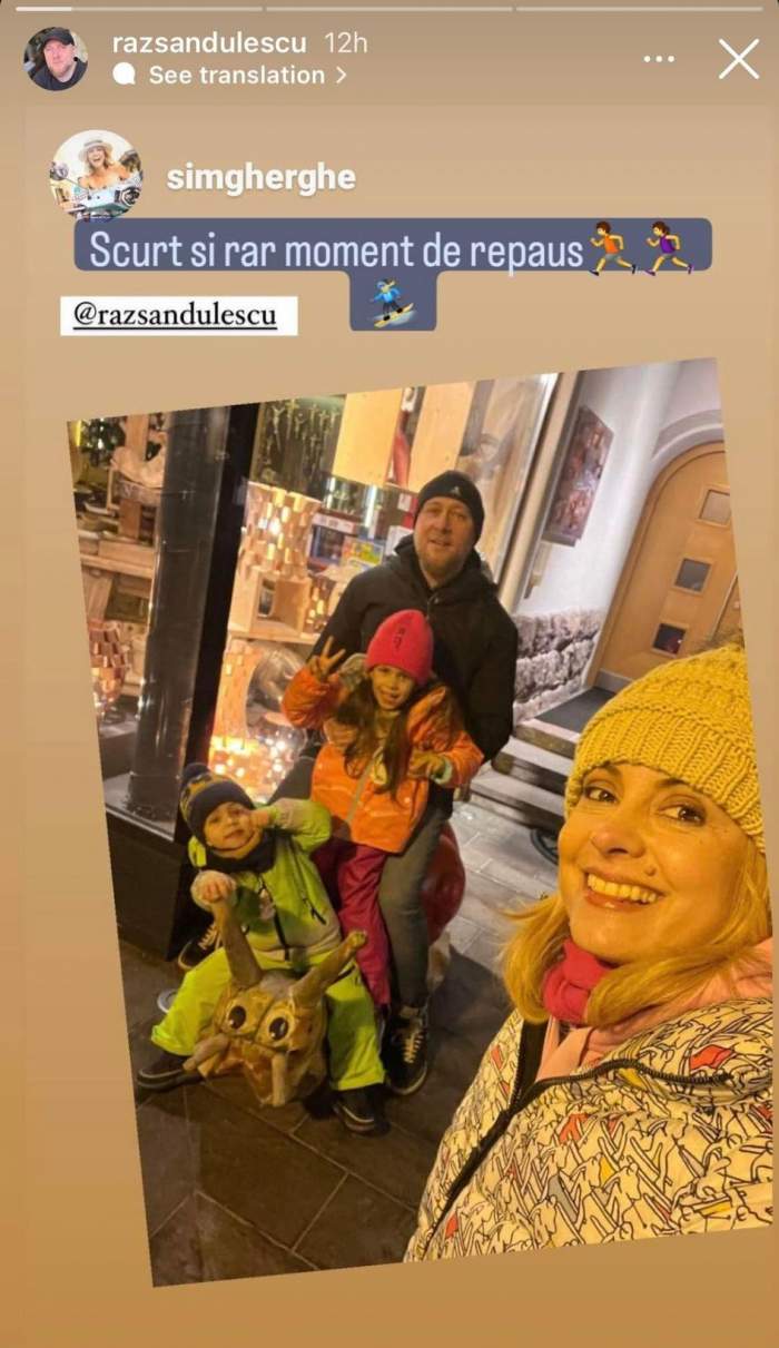 Simona Gherghe, tablou de familie alături de soț și copii. Ce imagine emoționantă a postat prezentatoarea TV: „Rar moment...” / FOTO