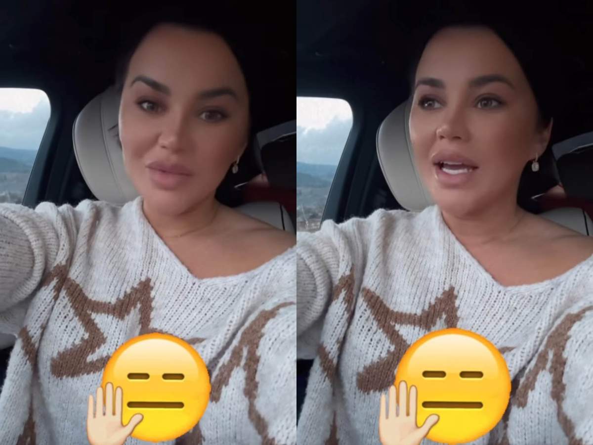 Carmen de la Sălciua nu susține onlyfans și nu vede o meserie din această platformă. Carmen de la Sălciua în mașină.