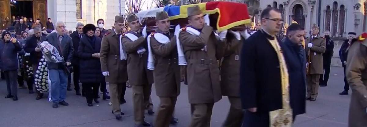 Mitică Popescu a fost înmormântat cu onoruri militare