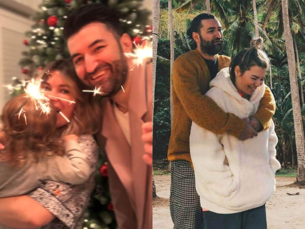Smiley a apărut într-o ipostază rară alături de fiica lui în vacanța exotică. Smiley, Josephine și Gina Pistol.