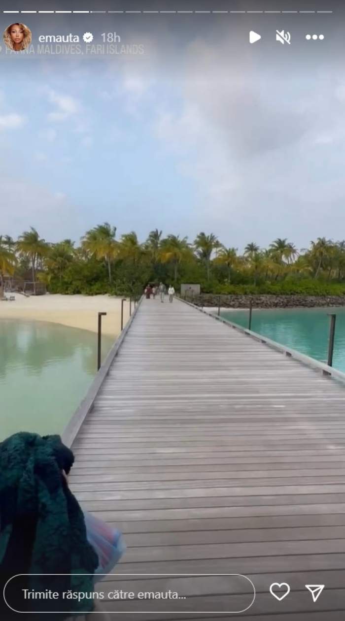 Alex Bodi și Ema Uta au plecat din Alpi direct în Maldive. Cei doi îndrăgostiți sunt mari fani ai destinației de lux / FOTO
