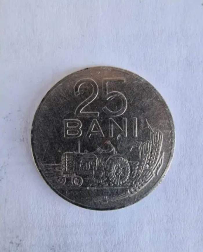 Moneda comunistă de 25 de bani se vinde cu o sumă frumoasă pe OLX. Ce preț are acum