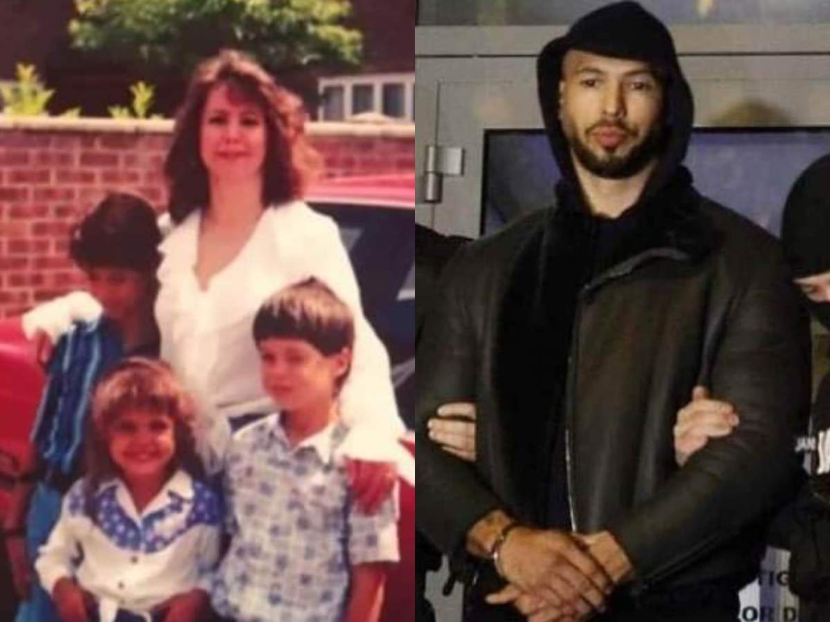 Eileen Tate este dezamăgită de ceea ce se întâmplă cu copiii ei Andrew și Tristan. Eileen, Tristan și Andrew Tate.