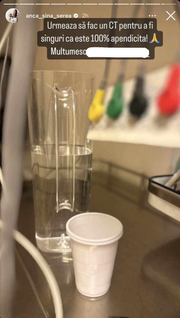 Anca Serea se confruntă cu noi probleme de sănătate. Vedeta a ajuns de urgență la spital: "Așa a început duminica mea..." / FOTO