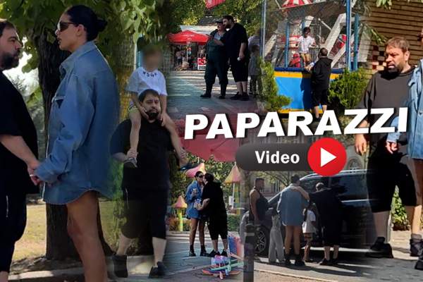 Florin Salam a dat petrecerile de lux pe timpul petrecut cu familia! Regele Manelelor și-a sărbătorit ziua de naștere în parc, înconjurat de soție, copii și fani / PAPARAZZI