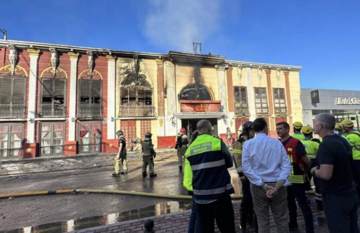 Incendiu de proporții într-un club de noapte din Spania! Cel puțin 13 persoane au murit arse, după ce 3 locații au luat foc