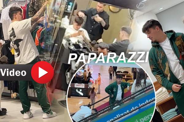 În drumul lui, Bogdan de la Ploiești se gândea și la haine, dar și la bani! Cum a fost filmat și ce a ales cântărețul între card și pofta inimii / PAPARAZZI