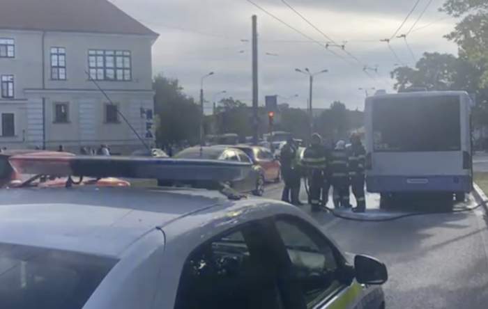 Pompierii au intervenit rapid.