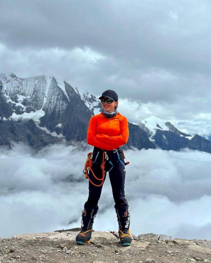 Cine este Anna Gutu, alpinista care a fost ucisă de o avalanșă.  Tânăra a murit după ce s-a urcat pe unul dintre cei mai mari munți din lume / FOTO