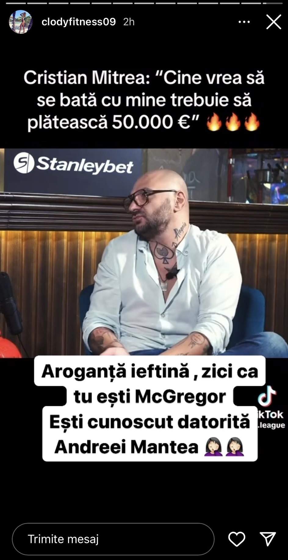 Ce spune Claudia Florescu de la Insula Iubirii despre Cristi Mitrea. Părerea pe care și-a făcut-o fosta concurentă a emisiunii de la Antena 1 despre luptător: „Aroganță ieftină” / FOTO