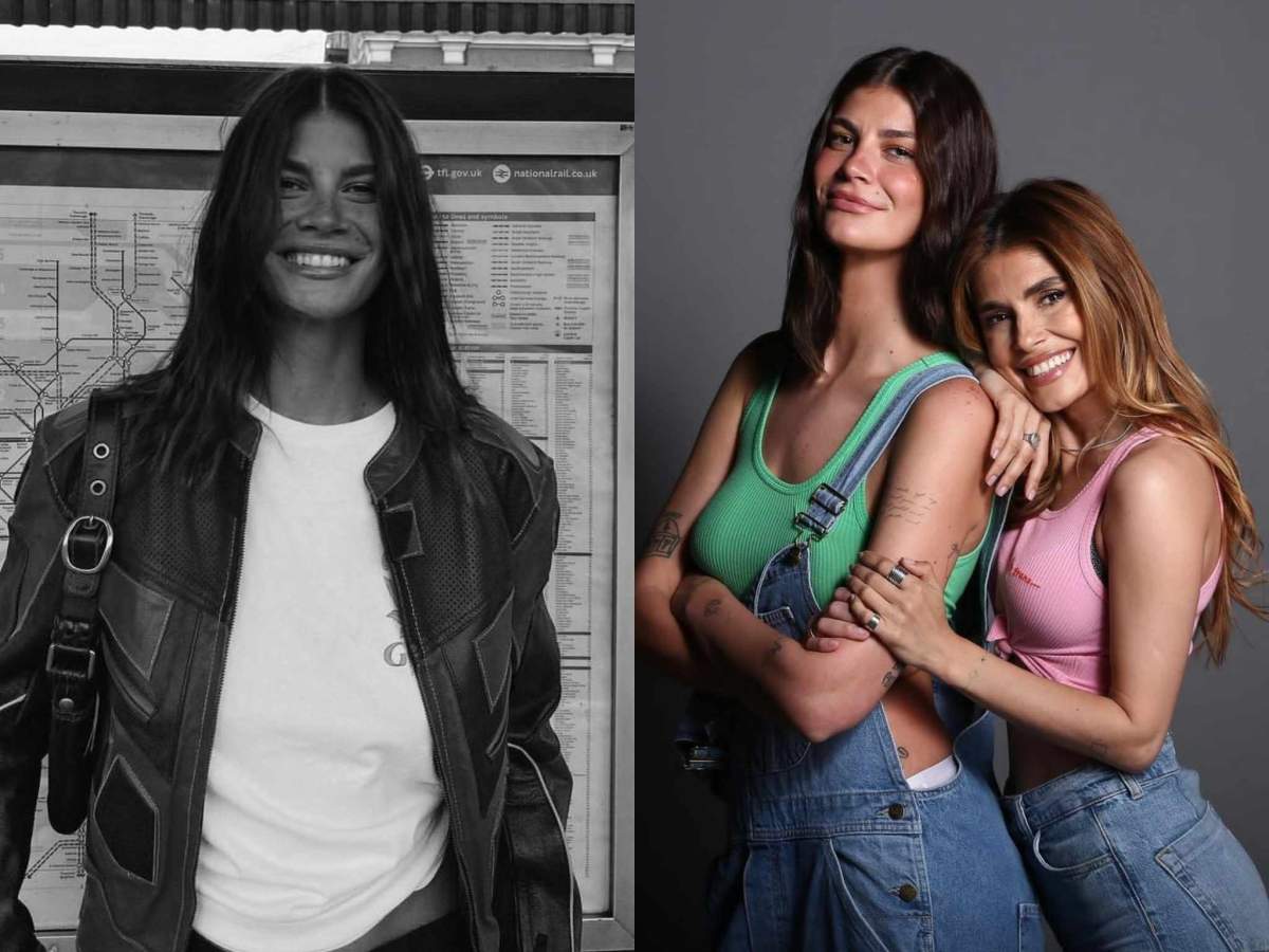 Laura Giurcanu s-a tatuat prima. Laura Giurcanu și Sânziana Negru la o ședință foto