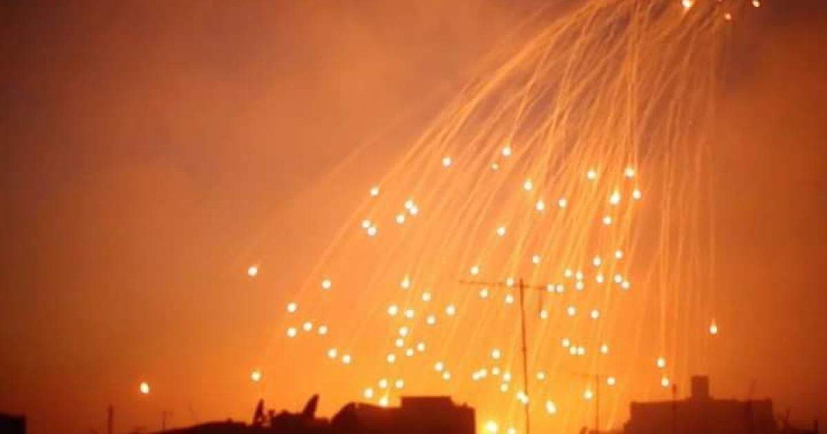 Armata israeliană neagă că a foslosit fosfor alb