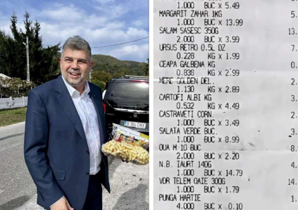 Marcel Ciolacu la cumparaturi Marcel Ciolacu a mers, recent, la cumpărături