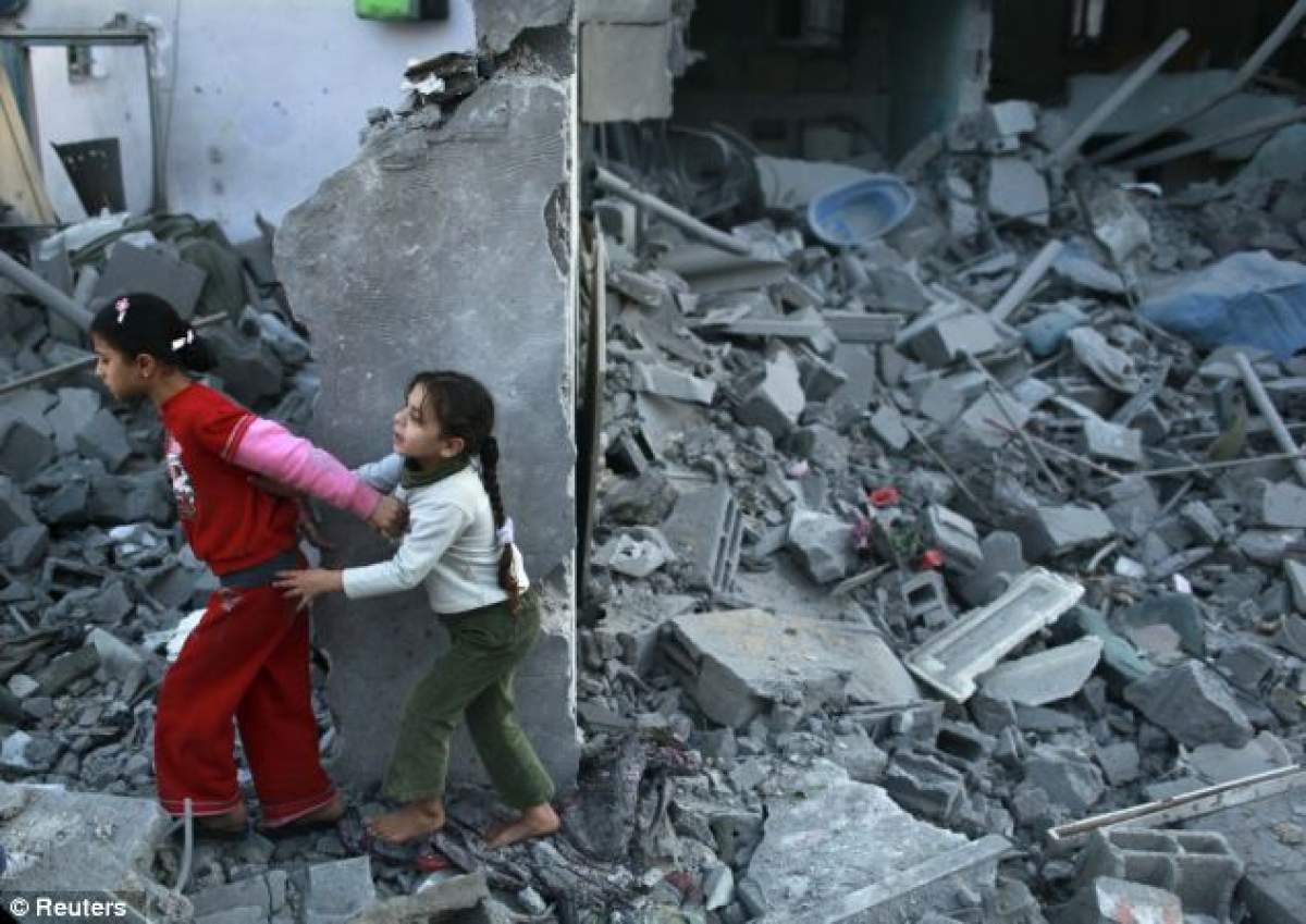 copii din Israel printre dărâmături 207 persoane de origine ucrainean, stabilite in Israel, vor veni in România