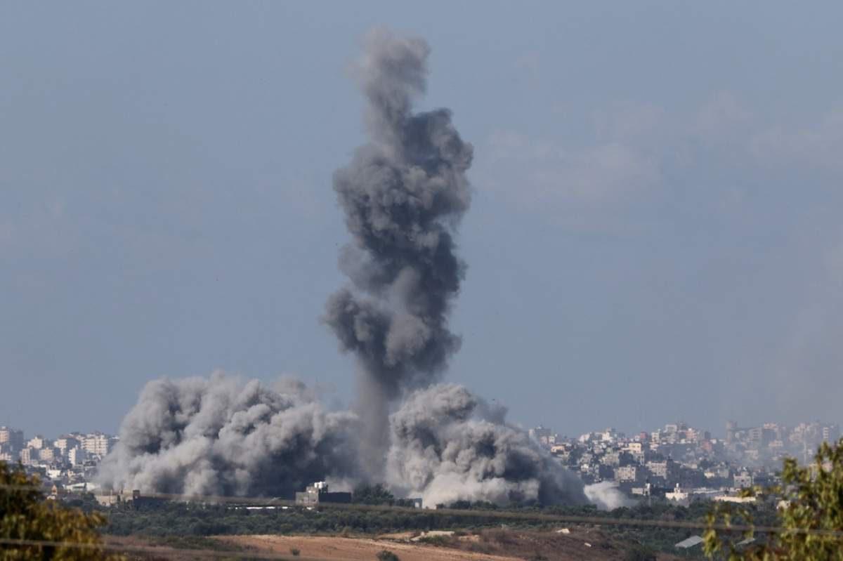 explozie în Fâșia Gaza