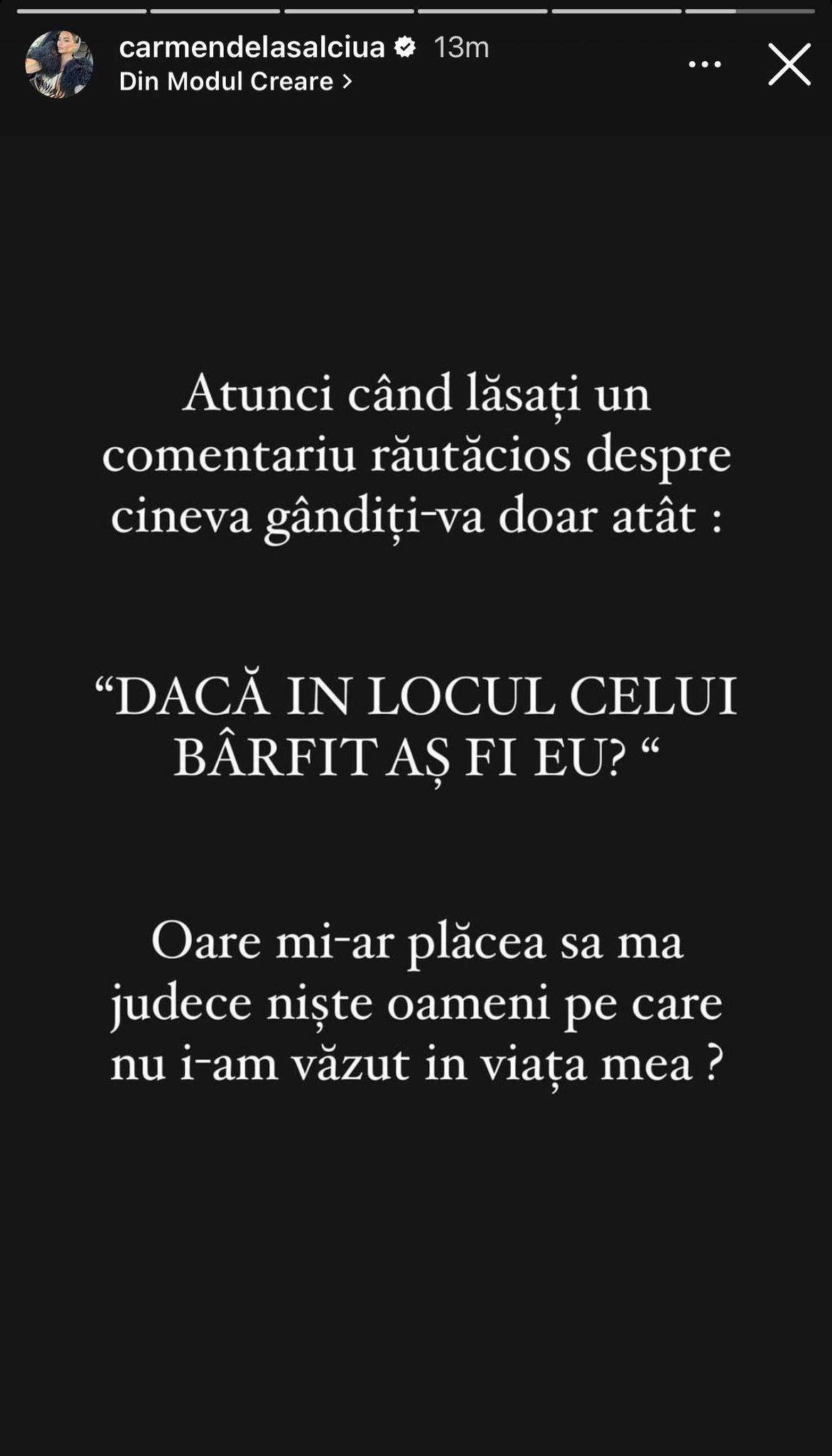 Carmen de la Sălciua, mesaj tranșant pentru cei care o judecă. De ce a fost deranjată cântăreața: „Voi pe toate le știți!” / FOTO