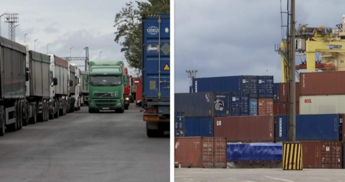 Portul Constanta S-a lansat o aplicație care îi scapă pe șoferii de pe TIR de aglomerație.