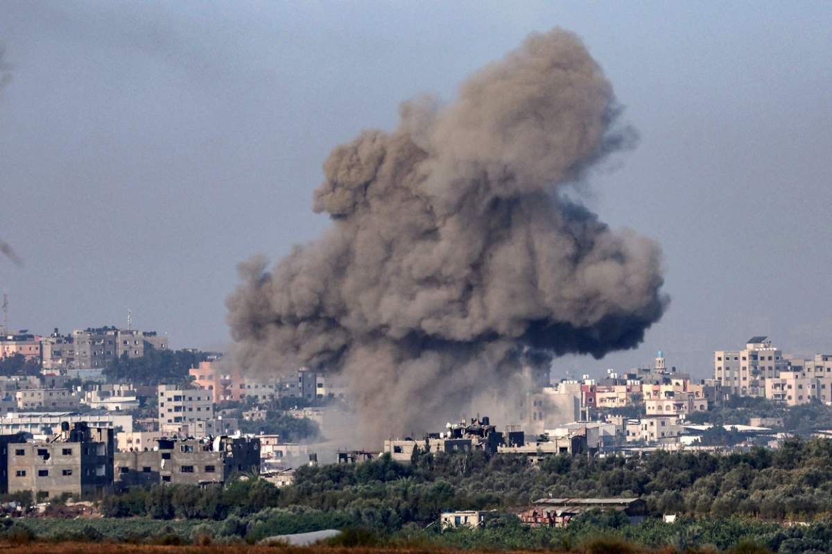 bombardament în Gaza