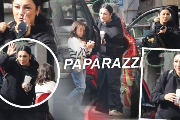 Ce nu face Andra Măruță pentru fiica ei? Artista oprește chiar și circulația! Cum au fost filmate cele două / PAPARAZZI