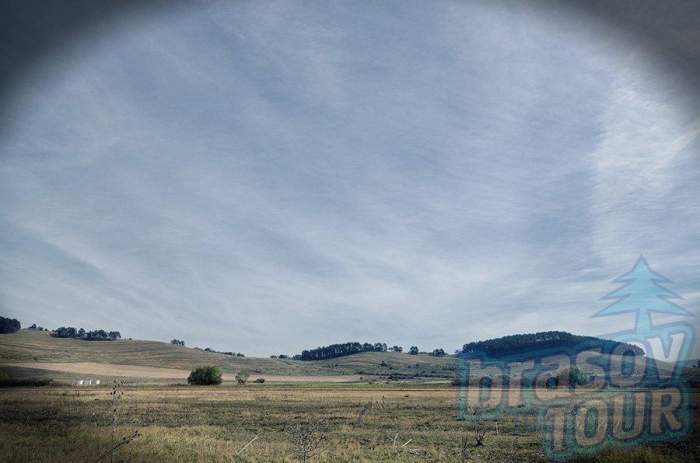 peisajul de la înălțime este spectaculos