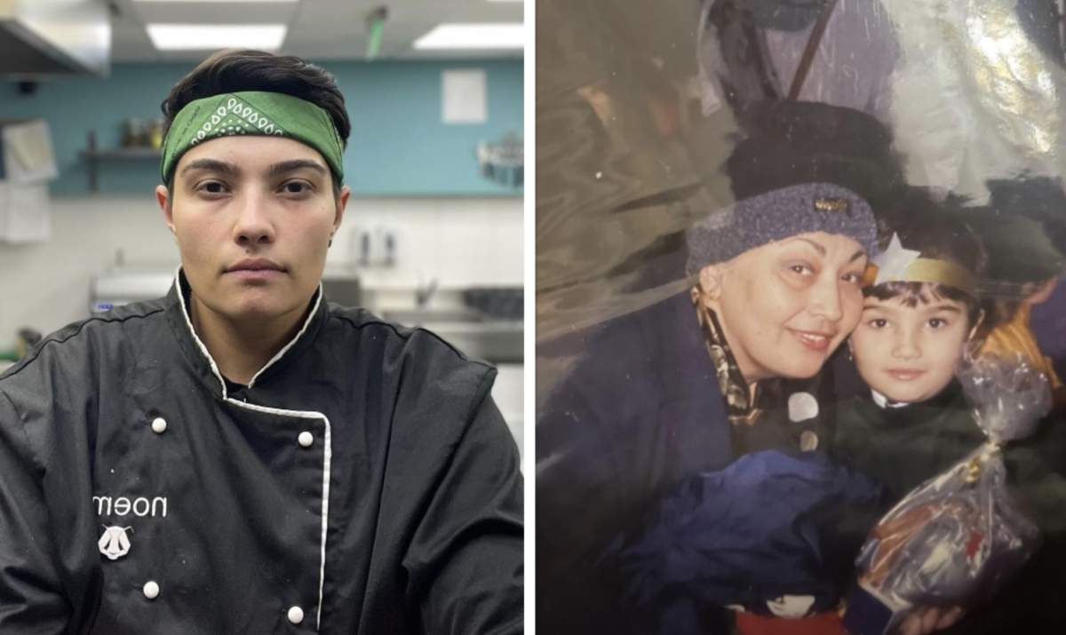 Maria Paraschiv de la "Chefi la cuțite" si bunica ei Maria Paraschiv de la "Chefi la cuțite" și-a surprins toți urmăritorii de pe Instagram cu un mesaj
