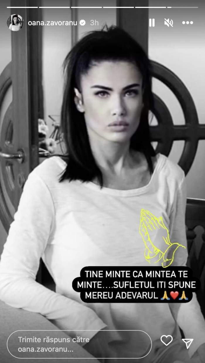 Oana Zăvoranu a postat nou mesaj pe internet, în urma divorțului de Alex Ashraf. Bruneta încearcă să treacă peste momentul trist din viața ei: „Ține minte…” / FOTO
