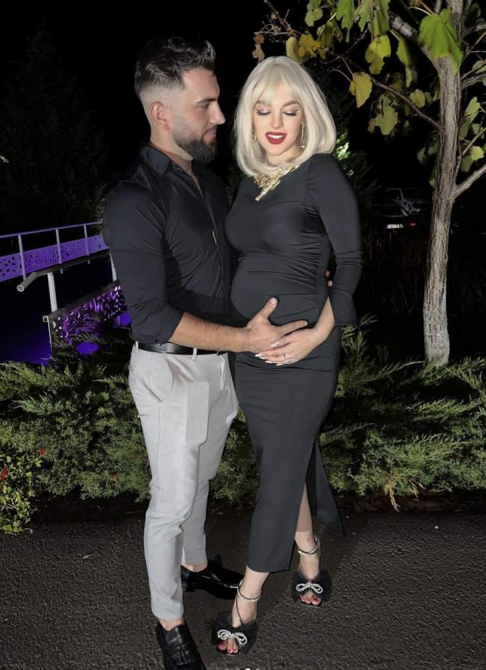 Alina de la "Mireasa", sezonul 5, mai are puțin până naște. Imagini emoționante cu fosta concurentă și soțul ei, Valentin / FOTO
